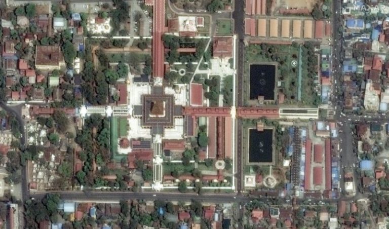 Before and after: Satellite images show the destruction left by Myanmar earthquake